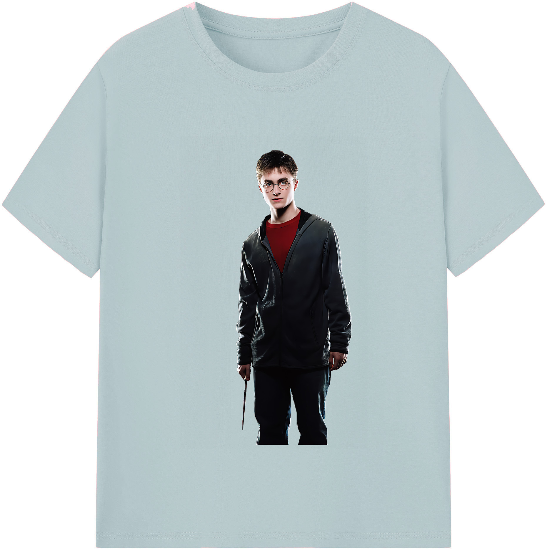 （画像用） Harry Potter ハリー・ポッターシリーズ 綿100％半袖Tシャツ（フロントプリント）